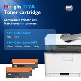 2x Zwart 117A Toner voor HP Color Laser 150/179 (58% Korting)
