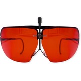 Sportbril Schieten Rood - Ultralicht RVS Frame met Korting