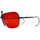 Sportbril Schieten Rood - Ultralicht RVS Frame met Korting