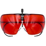 Sportbril Schieten Rood - Ultralicht RVS Frame met Korting