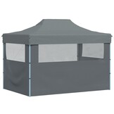 Inklapbare Partytent 3x4m Antraciet - 35% Korting