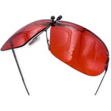 Sportbril Schieten Rood - Ultralicht RVS Frame met Korting