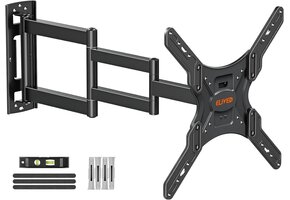 Verstelbare TV Muurbeugel (26-60") - Max 74.8cm Uitschuifbaar - Zwart