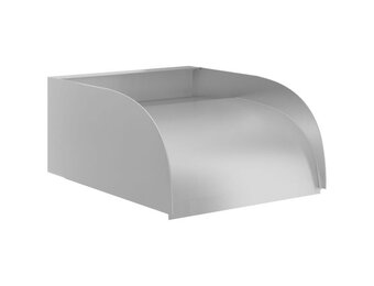 RVS Waterval 30cm - Ontspannend Watergeluid voor Tuin of Zwembad (33% Korting)