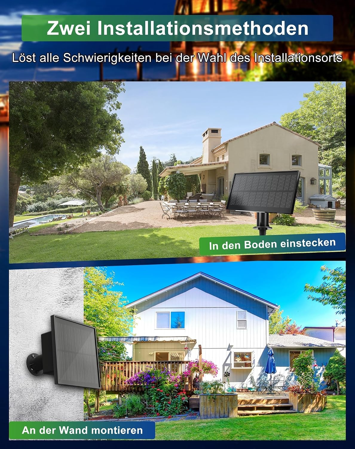 Solar LED Lichtsnoer Buiten - 15m, Warm Wit, 27 Lampen, 5 Standen - 34% Korting!