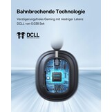 Draadloze Over-Ear Koptelefoon ANC | 100 uur batterij | Zwart | 34% Korting