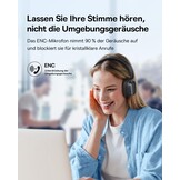 Draadloze Over-Ear Koptelefoon ANC | 100 uur batterij | Zwart | 34% Korting