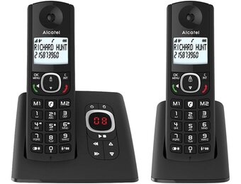 DECT Telefoon F530 Voice Duo met Antwoordapparaat & 2 Handsets - 34% Korting