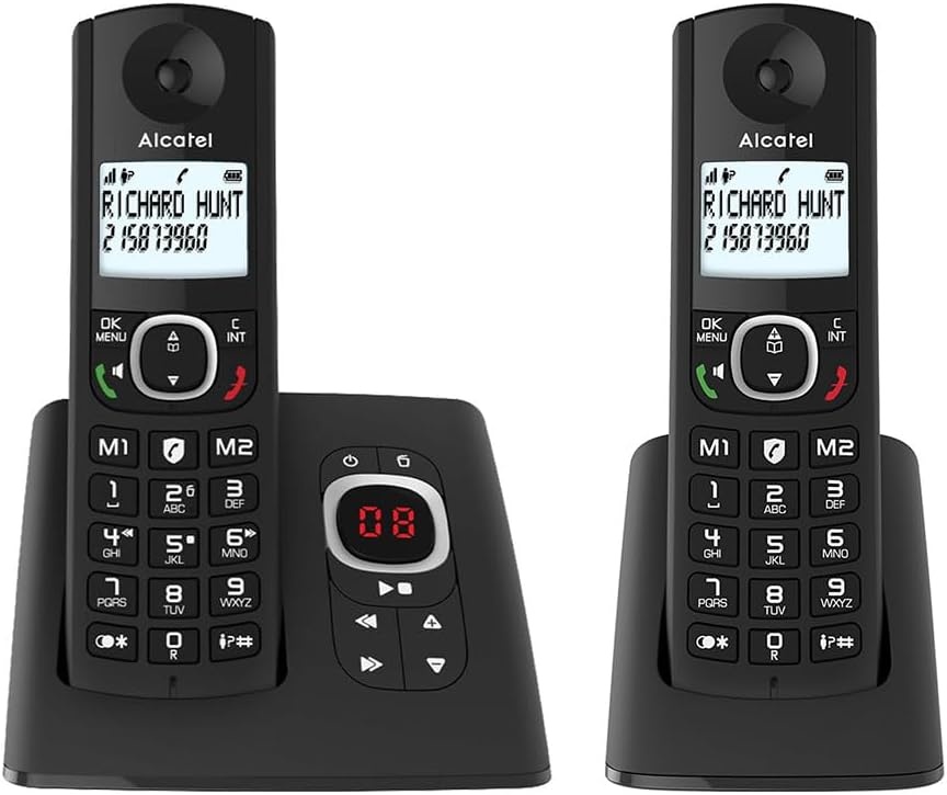 DECT Telefoon F530 Voice Duo met Antwoordapparaat & 2 Handsets - 34% Korting