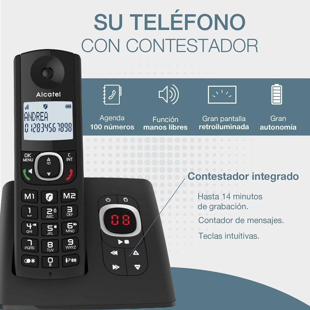 DECT Telefoon F530 Voice Duo met Antwoordapparaat & 2 Handsets - 34% Korting
