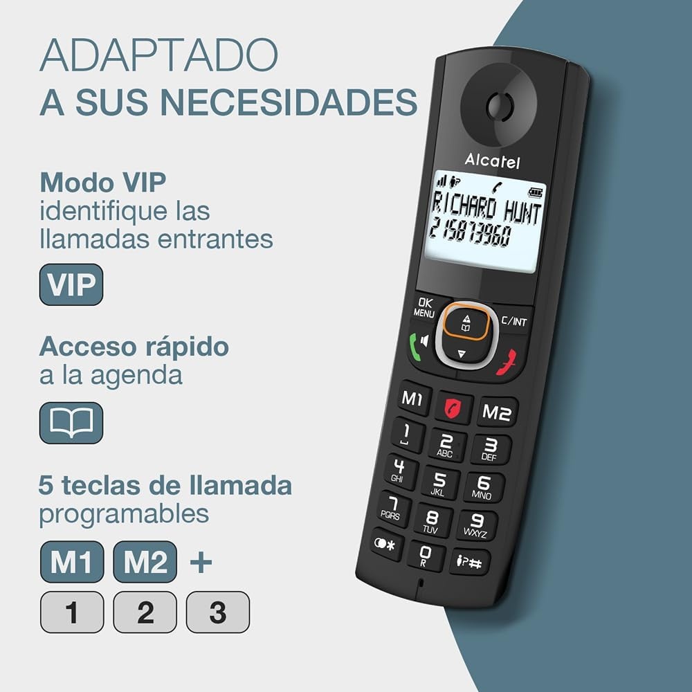 DECT Telefoon F530 Voice Duo met Antwoordapparaat & 2 Handsets - 34% Korting