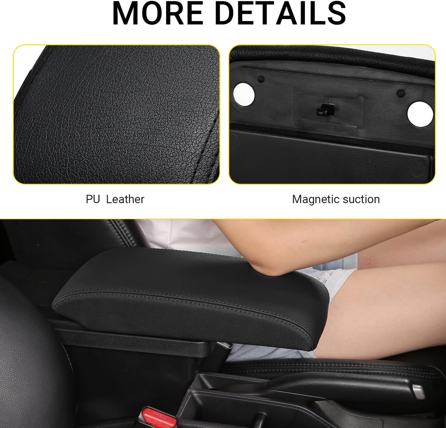 Middenarmsteun Toyota Aygo X 2021-2024 Zwart | 34% Korting!