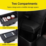 Middenarmsteun Toyota Aygo X 2021-2024 Zwart | 34% Korting!