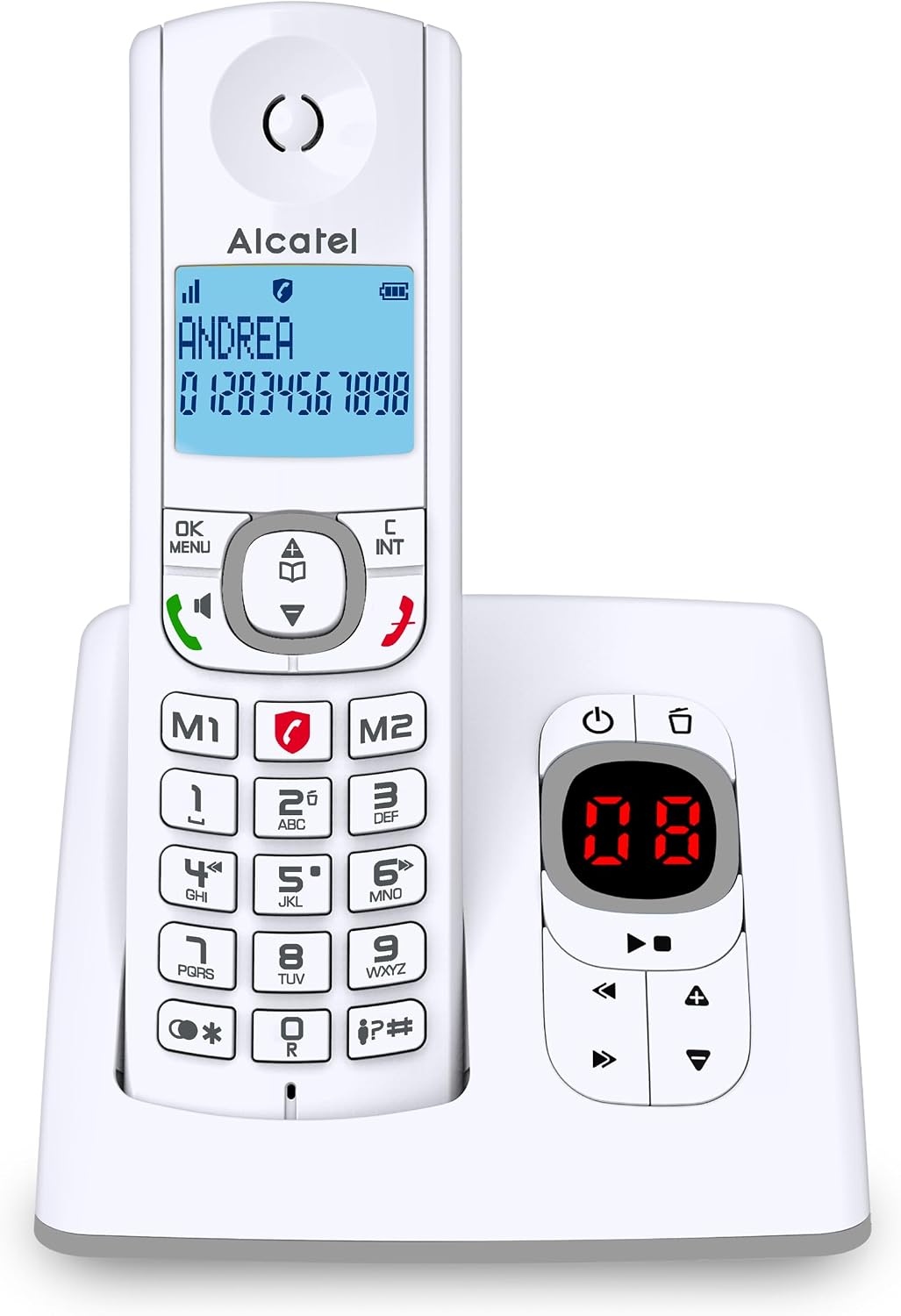 DECT Telefoon F530 Voice Duo met Antwoordapparaat & 2 Handsets - 34% Korting