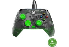 Gamingcontroller Xbox/PC - Ghost Camo Zwart Groen - 33% Korting