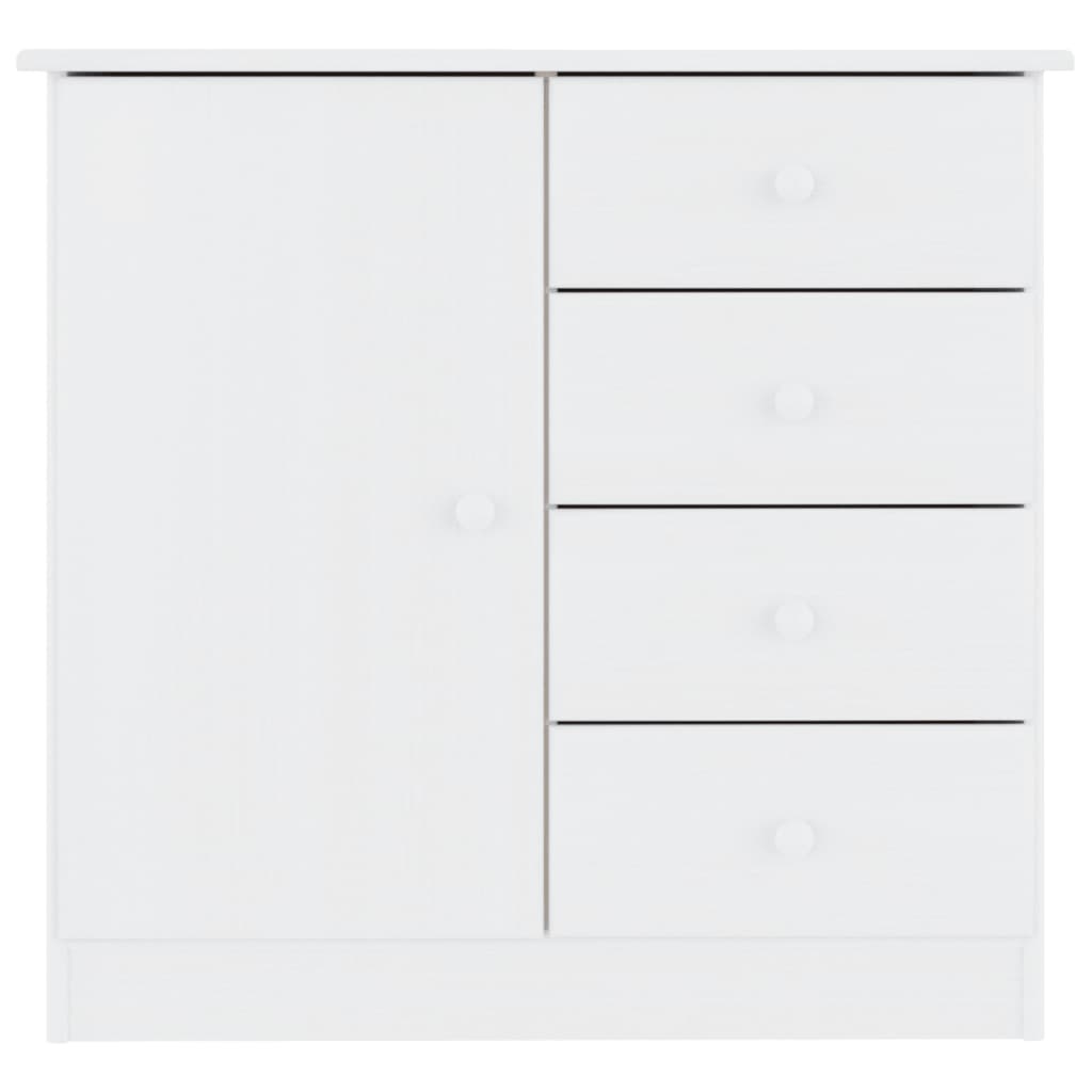 VidaXL Dressoir ALTA - Wit Grenenhout - Nu 34% Korting!