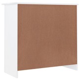 VidaXL Dressoir ALTA - Wit Grenenhout - Nu 34% Korting!