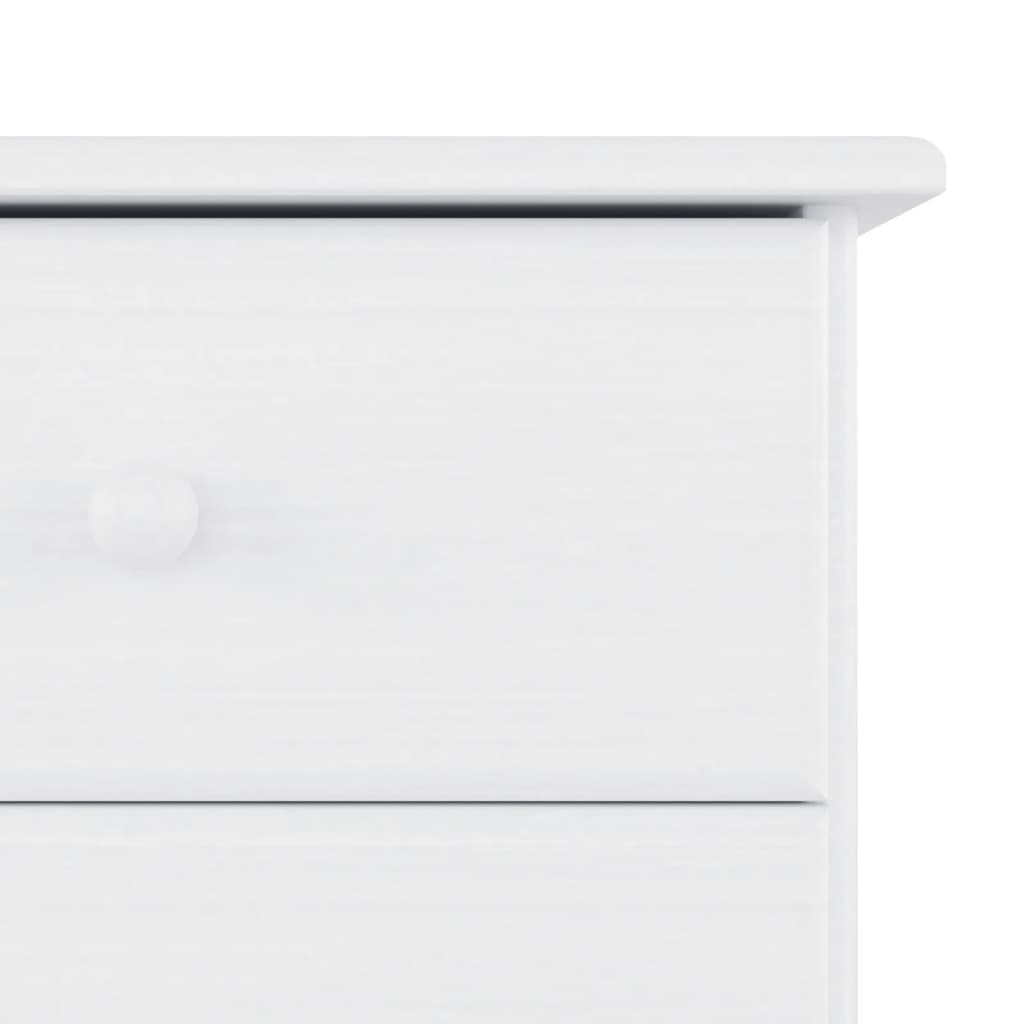 VidaXL Dressoir ALTA - Wit Grenenhout - Nu 34% Korting!