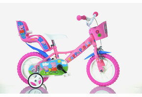 Minnie Mouse kinderfiets 12 inch - Roze - Incl. zijwieltjes - 30% Korting