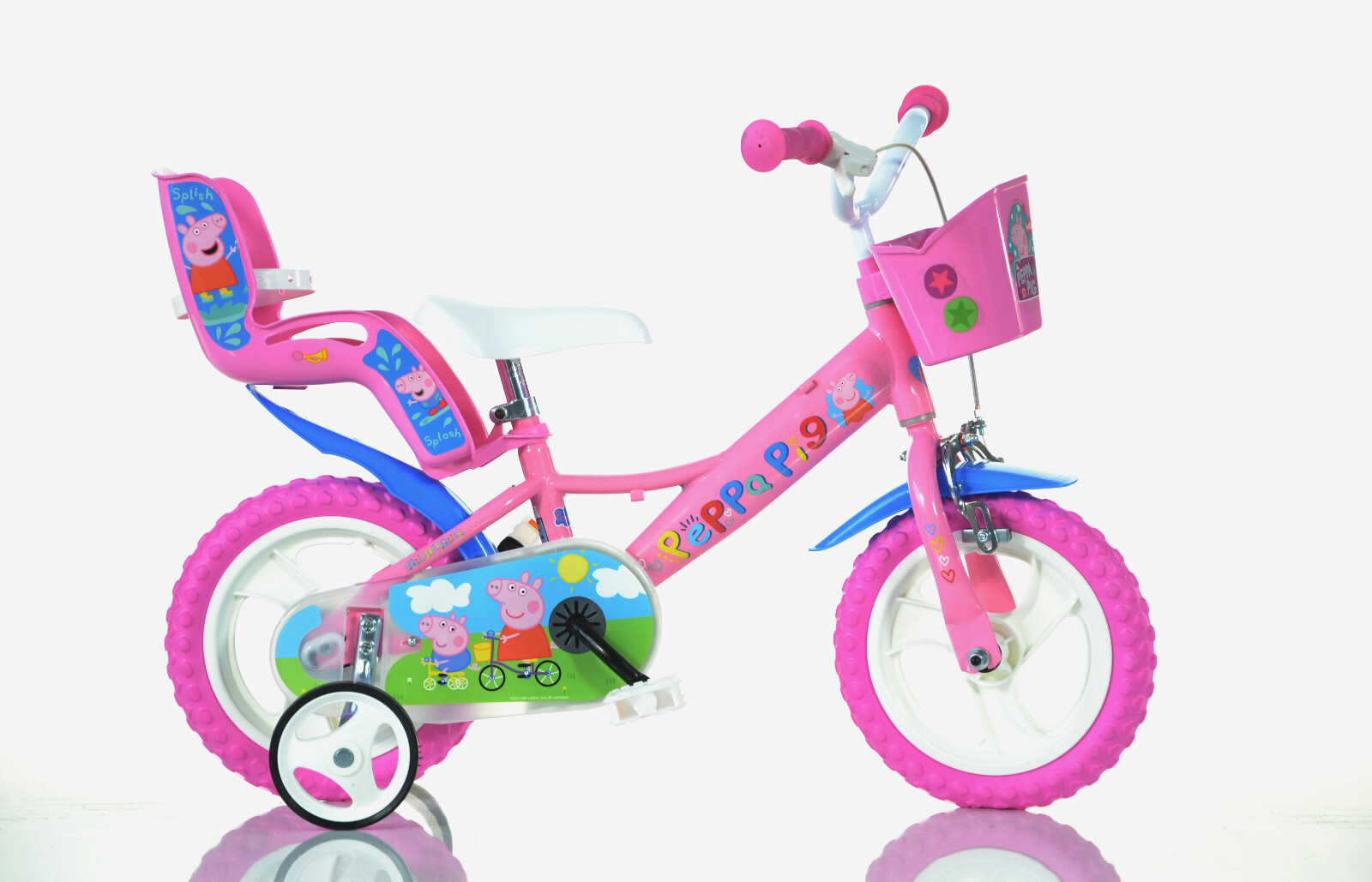 Minnie Mouse kinderfiets 12 inch - Roze - Incl. zijwieltjes - 30% Korting