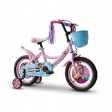 Minnie Mouse kinderfiets 12 inch - Roze - Incl. zijwieltjes - 30% Korting