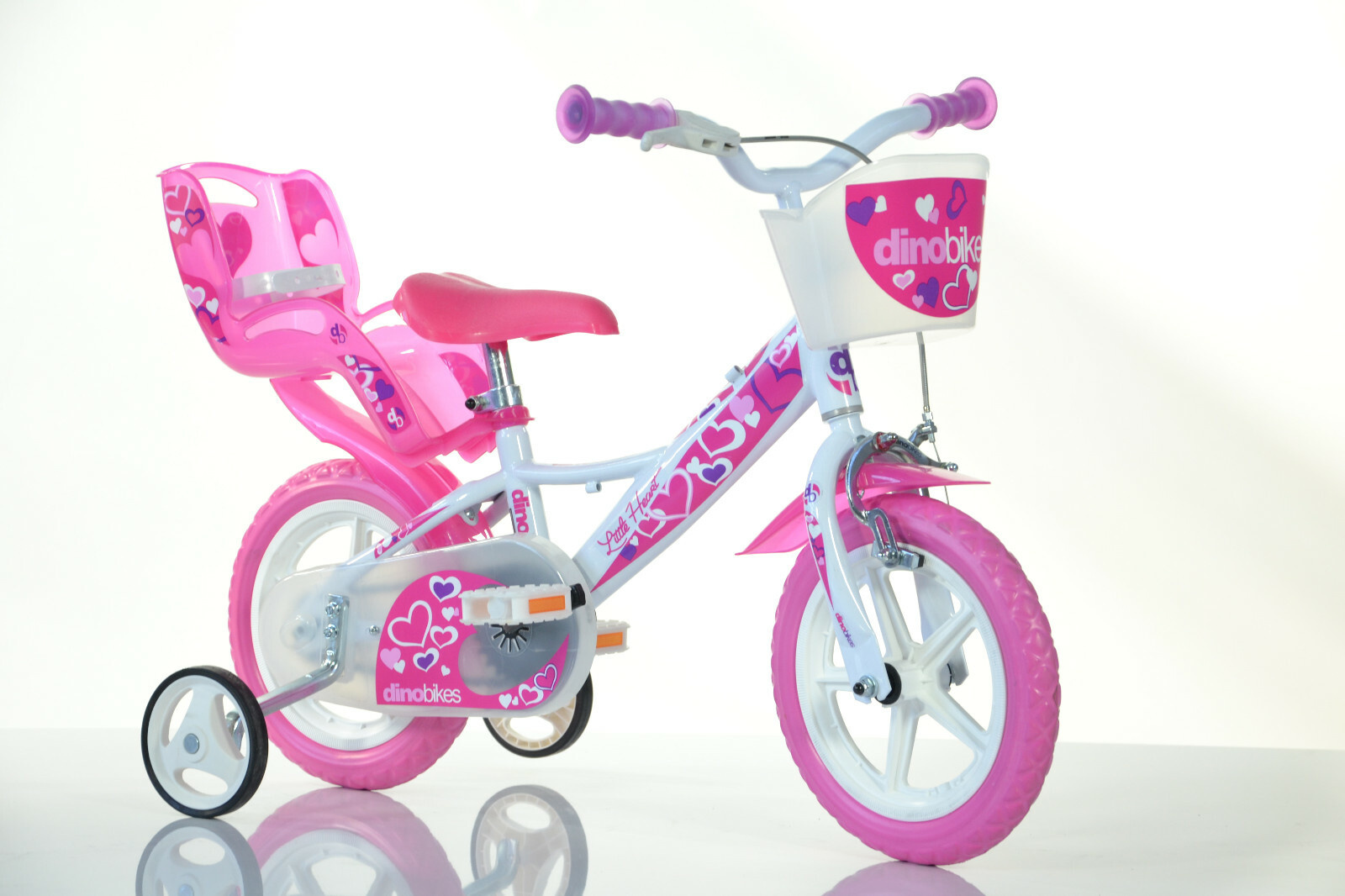 Minnie Mouse kinderfiets 12 inch - Roze - Incl. zijwieltjes - 30% Korting