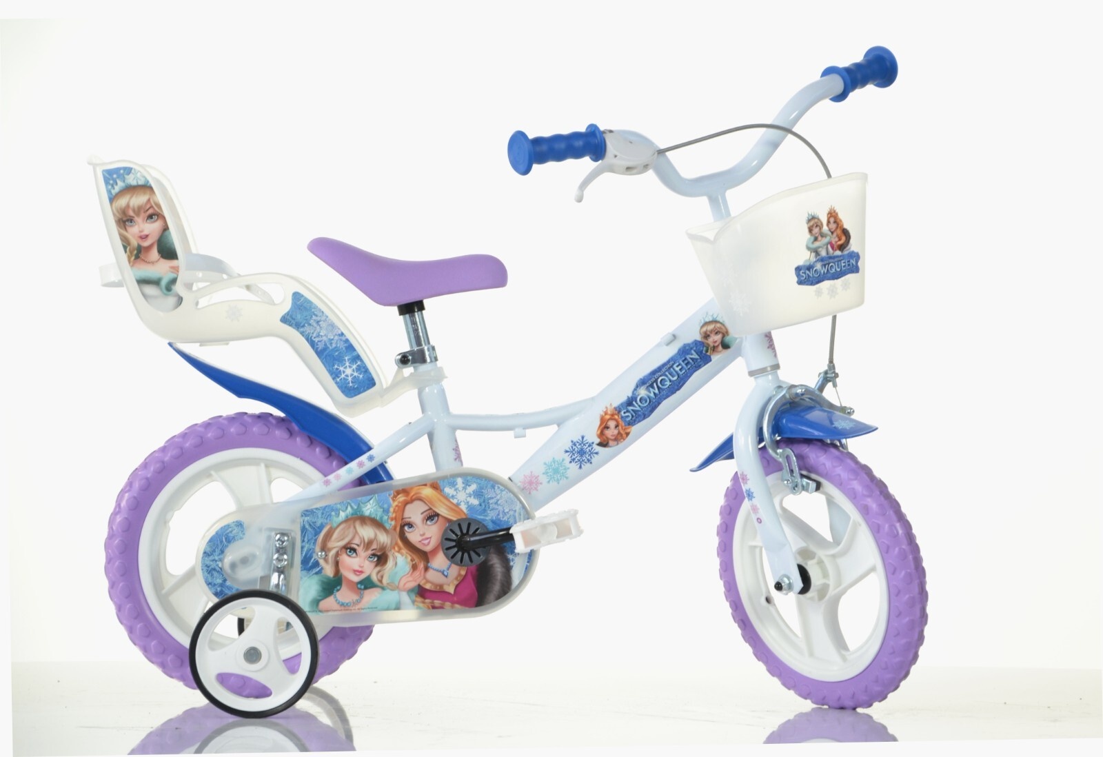 Minnie Mouse kinderfiets 12 inch - Roze - Incl. zijwieltjes - 30% Korting