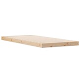 vidaXL Bedframe Naturel Grenenhout (80x220cm) - 34% Korting!