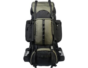 75L Wandelrugzak met Intern Frame (Groen) - 29% Korting