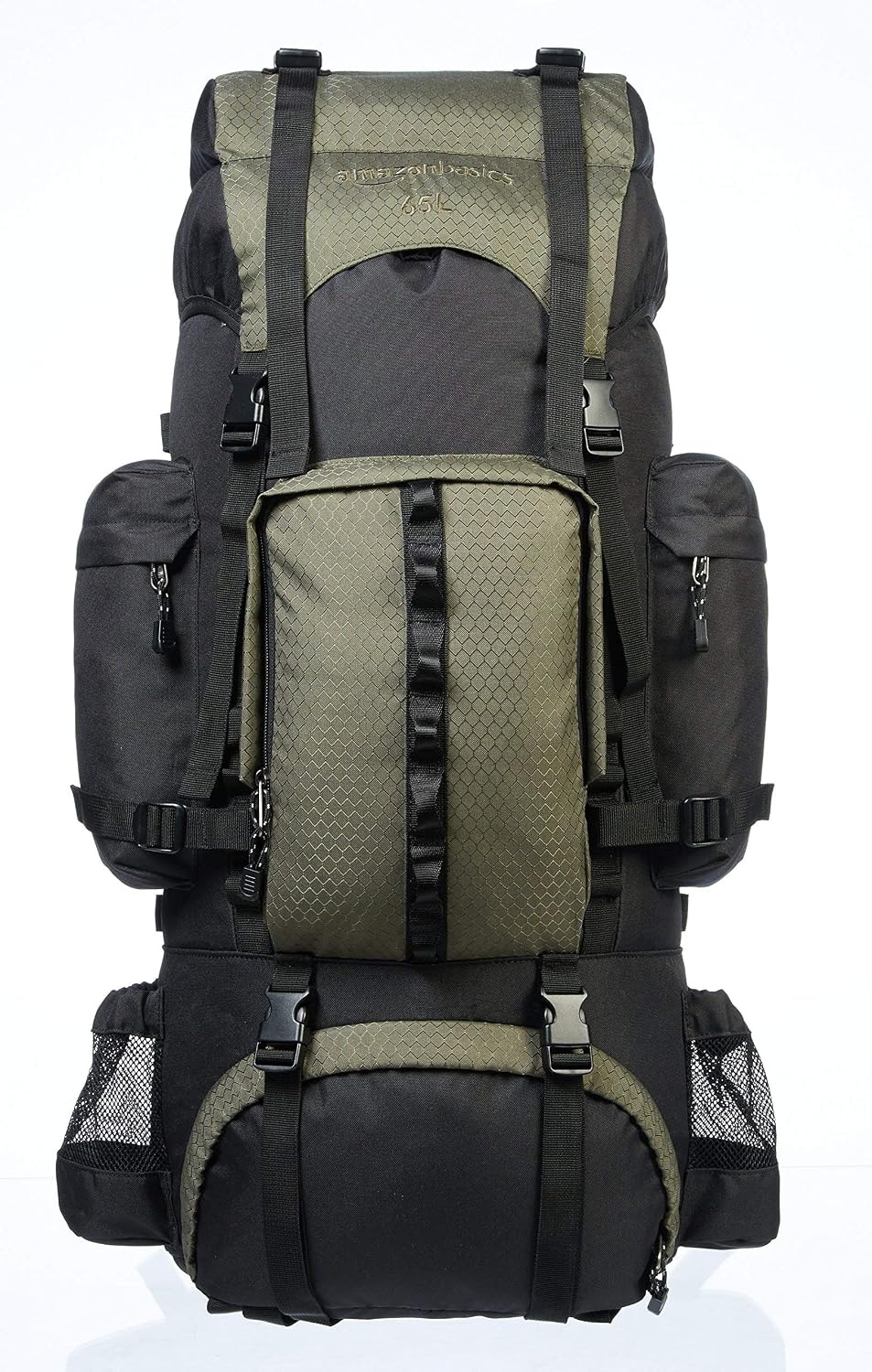 75L Wandelrugzak met Intern Frame (Groen) - 29% Korting