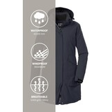 Dames Waterdichte Parka - 58% Korting