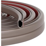 Zelfklevende Deurafdichting D-profiel Rubber - 74% Korting