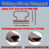 Zelfklevende Deurafdichting D-profiel Rubber - 74% Korting