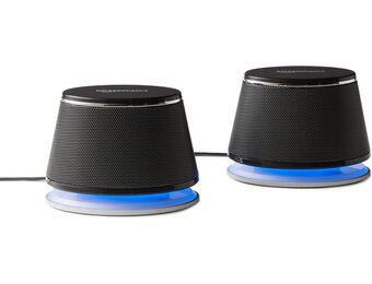 Amazon Basics PC Speakers Zwart - Compact & Helder Geluid (32% Korting)