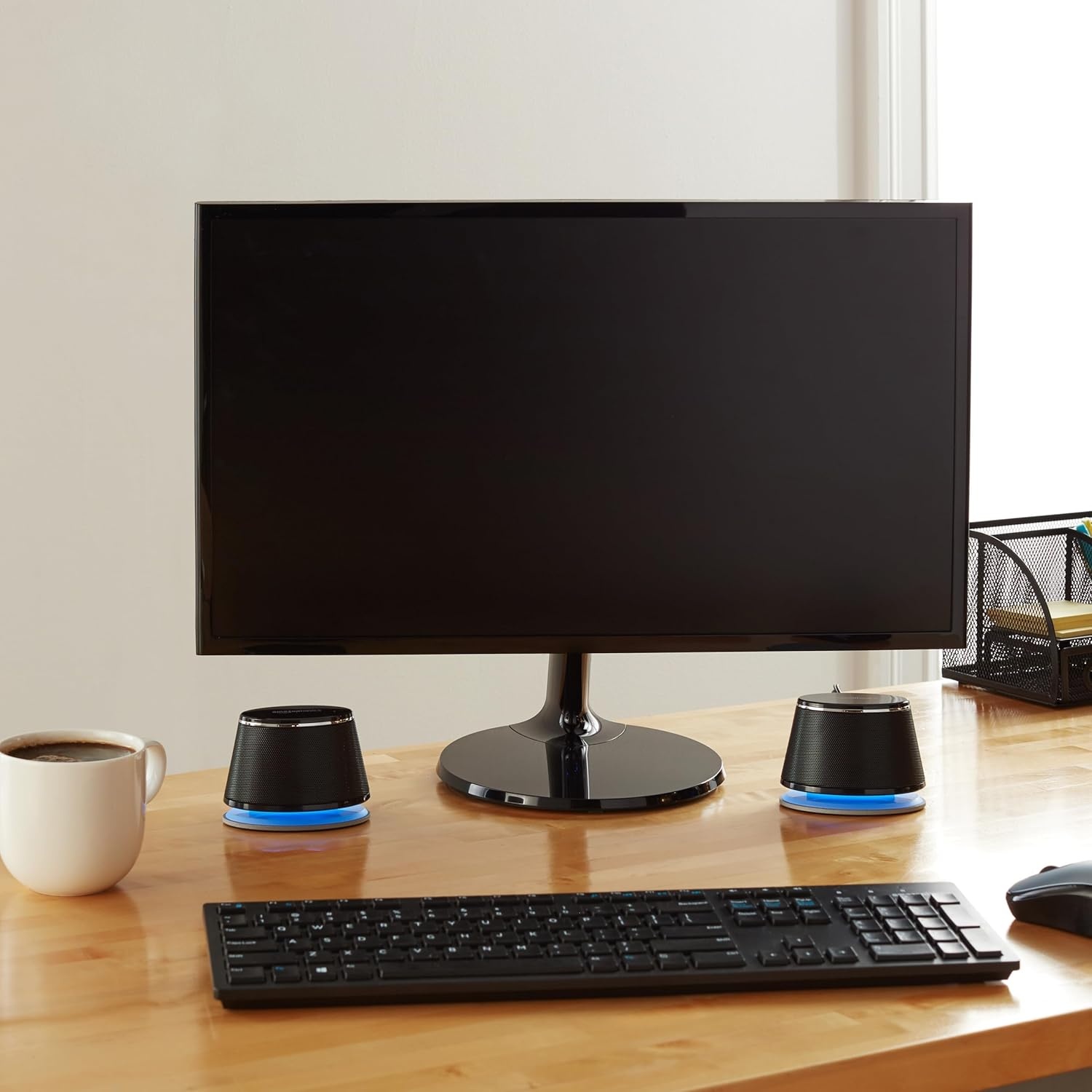 Amazon Basics PC Speakers Zwart - Compact & Helder Geluid (32% Korting)