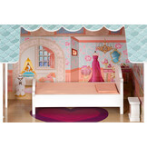 Poppenhuis van Hout met Meubels - 61x30x106 cm - 34% Korting