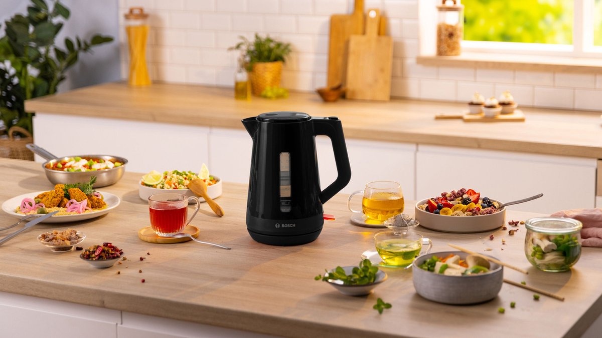 Bosch MyMoment Waterkoker Zwart - 33% Korting
