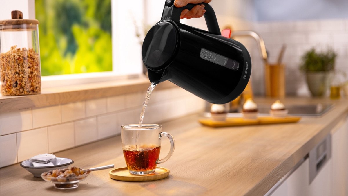 Bosch MyMoment Waterkoker Zwart - 33% Korting