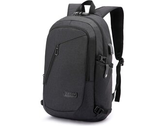 Antidiefstal Laptoprugzak Zwart 15.6" - 27% Korting