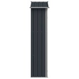 Gegalvaniseerd Stalen Tuinschuur - 116x45x175 cm - Grijs (34% Korting)
