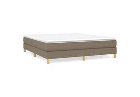Taupe Stoffen Bedframe 160x200 cm | 34% Korting