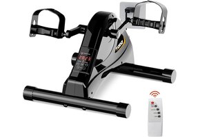 FITODO Elektrische Bewegingstrainer Zwart - Hometrainer met 6 Snelheden (29% Korting)