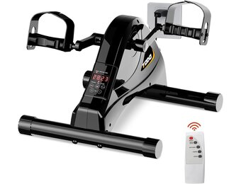 FITODO Elektrische Bewegingstrainer Zwart - Hometrainer met 6 Snelheden (29% Korting)