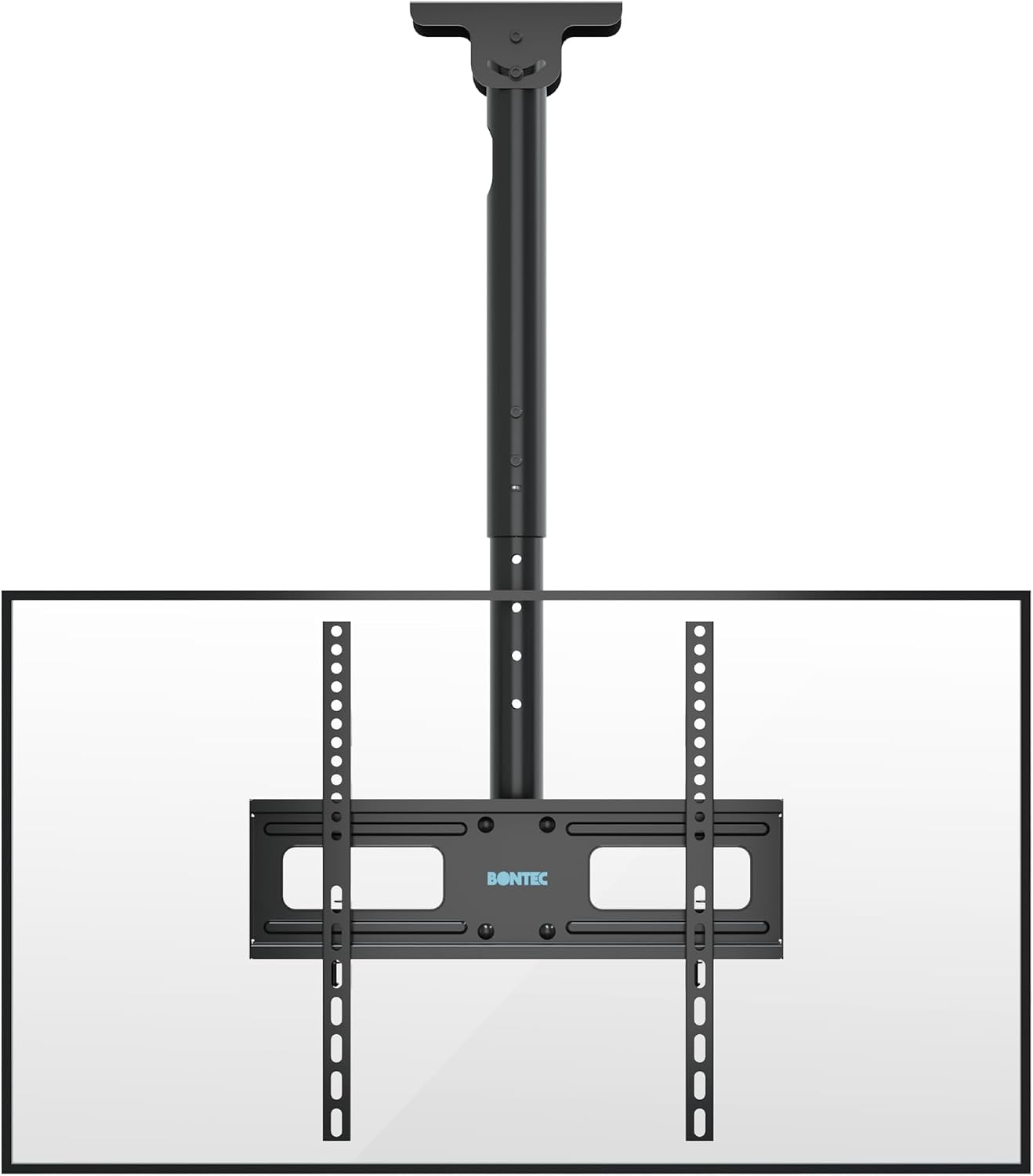 BONTEC TV Plafondbeugel Zwart (26-65") - Draaibaar & Kantelbaar