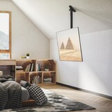 BONTEC TV Plafondbeugel Zwart (26-65") - Draaibaar & Kantelbaar