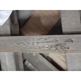 Hoekplantenbak met Latwerk van Vurenhout - 40x40x150 cm Grijs (58% Korting)