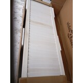 vidaXL Kamerscherm Paulowniahout Wit - 54% Korting