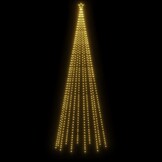 Verlichte Kegelkerstboom 732 LED Warmwit 160x500 cm met 8 Effecten - 81% Korting