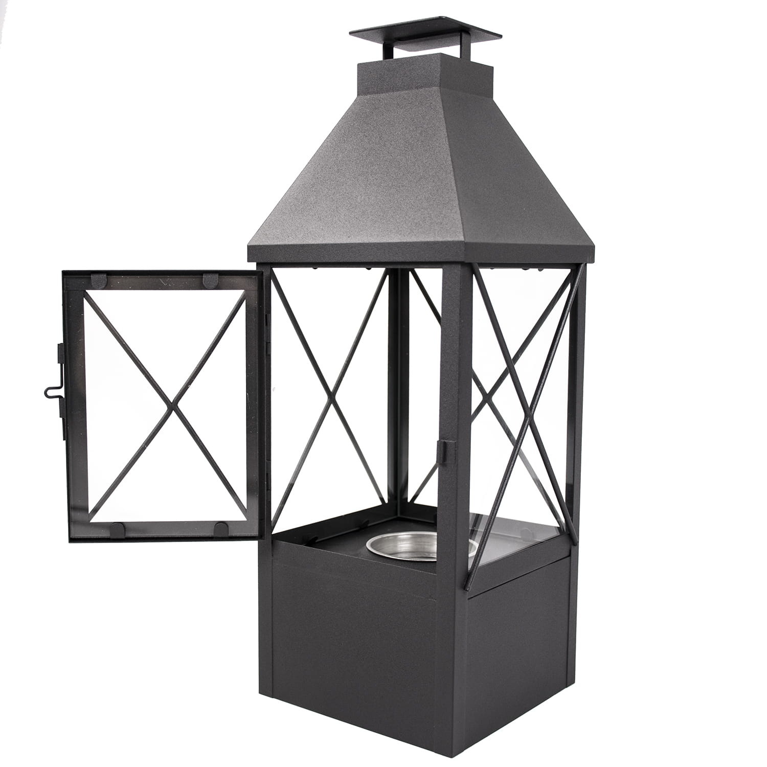 Bio ethanol brander met veiligheidsglas - Binnen & Buiten - 60% Korting