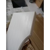 vidaXL Nachtkastje met lade Wit 35 x 32,5 x 58 cm Massief grenenhout